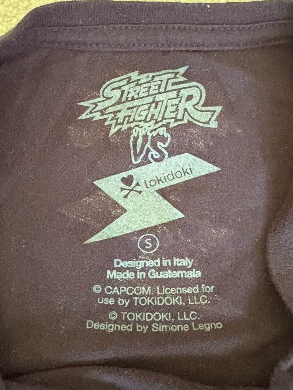 tokidoki x street fighter t shirt - Picture 3 of 6